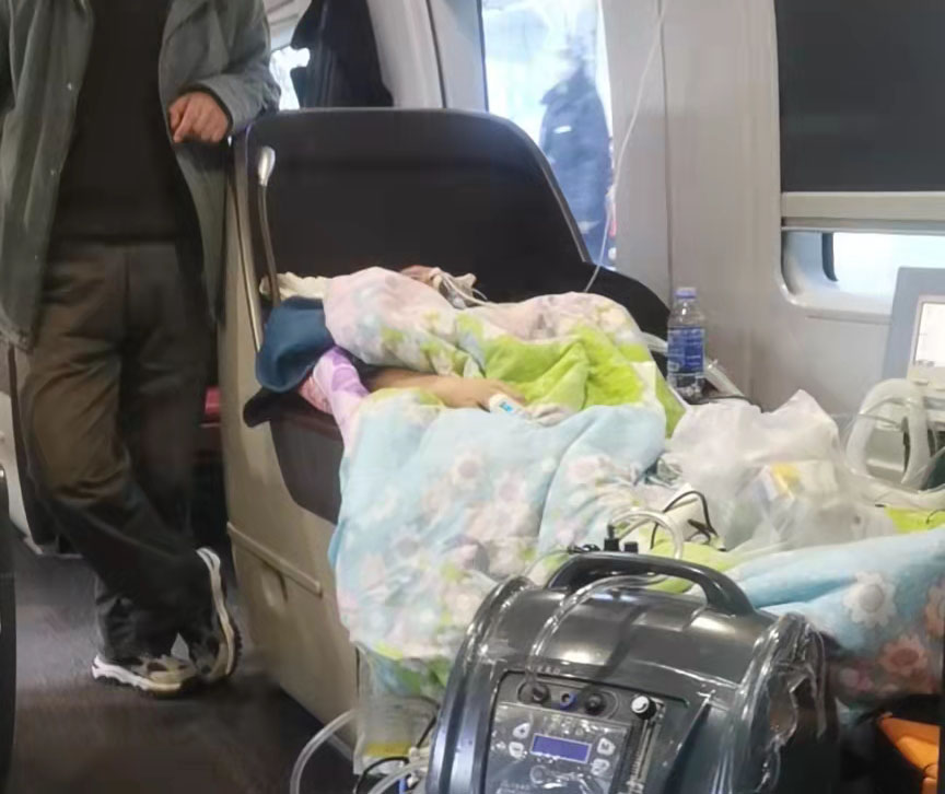 扎兰屯市高铁转运